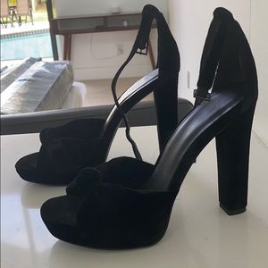 Joie velvet heels